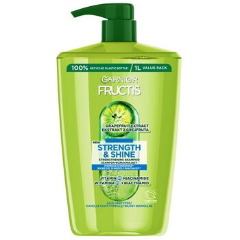 Fructis Strength & Shine Strengthening Shampoo - Posilňujúci šampón pre všetky typy vlasov bez lesku a sily
